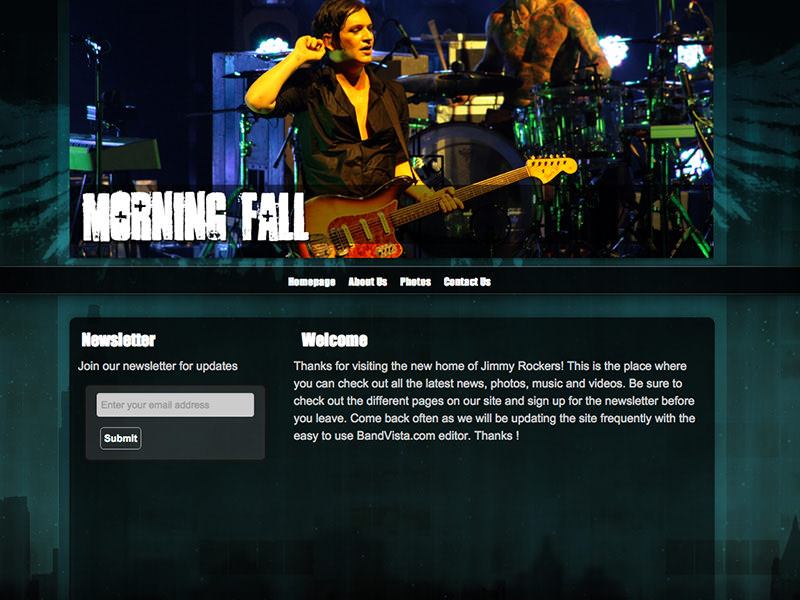 Musician Website Templates