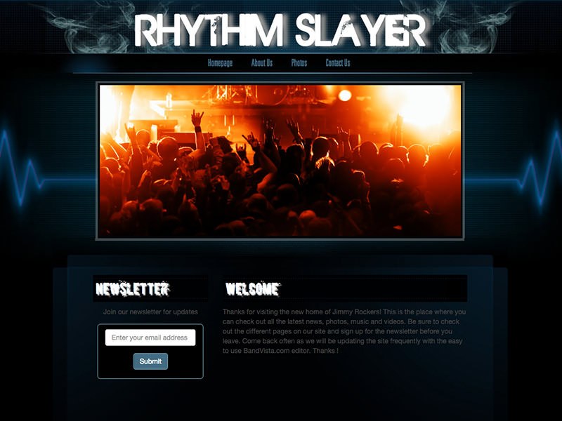 Musician Website Templates